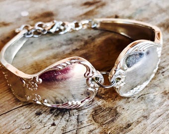 Vintage Cutlery Bracelet - up cycled cutlery