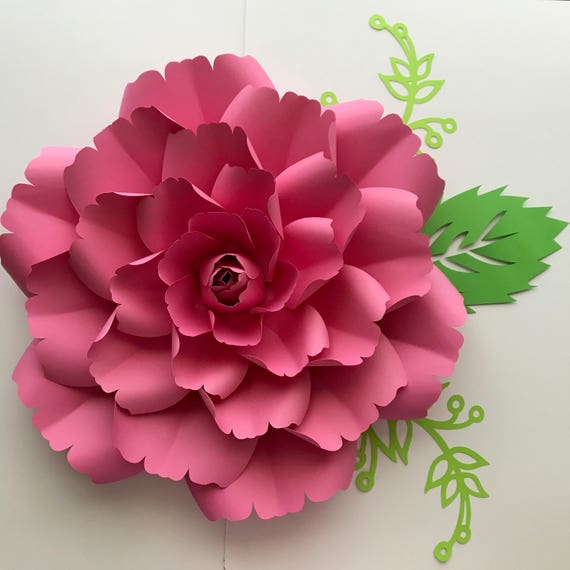 Free Free 50 Svg Paper Flower Center Template SVG PNG EPS DXF File