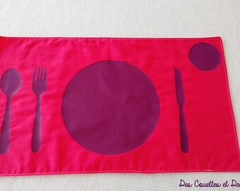 Set de table Montessori pour enfants // set de table // personnalisable // montessori // couverts