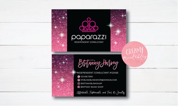 pictures of paparazzi business cards