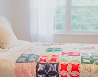 Cathedral Window Quilt (TOP no batting)