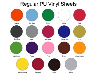 Heat Transfer Vinyl Sheets 12" X 9" Easy Weed, PU, Polyurethane, Heat Transfer Vinyl, HTV, DIY, T Shirt Vinyl, Heat Press Vinyl, Iron On