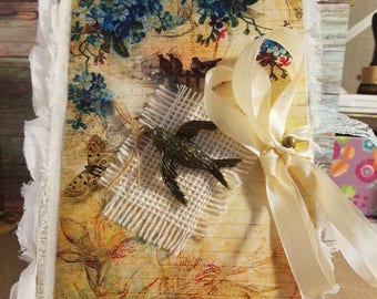 Birds & Butterflies Junk Journal