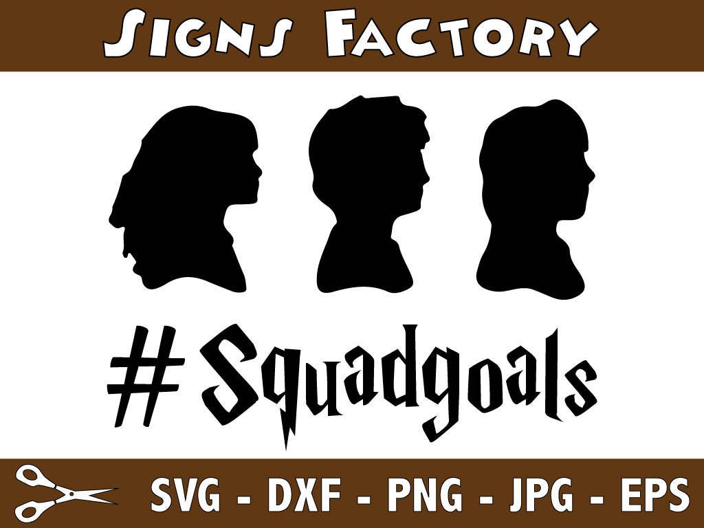 Squad Goals Harry Potter SVG: Uniting Fans Through Iconic Imagery