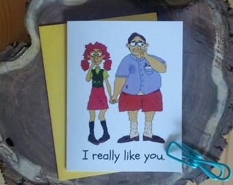 Nerd love card | Etsy