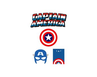 Captain America svg, Captain America Mask svg, Captain America logo svg, Superhero svg, Cut file, SVG digital download