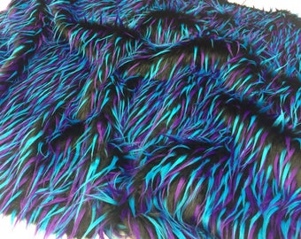 Neon blue fabric | Etsy