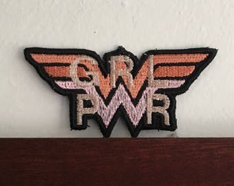 Wonder Woman Patch - Girl Power - Feminist Patch