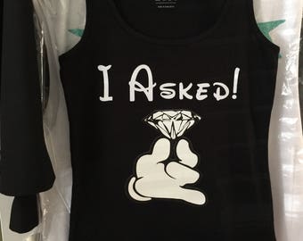 Disney engagement tees
