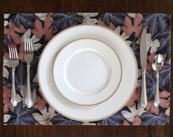 Handmade Autumn Leaves Placemats (set of 4)