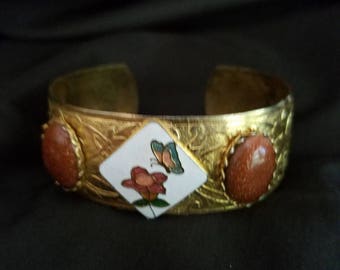A simple one of a kind cuff bracelet