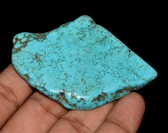 Turquoise Naturelle Kingman Arizona 261,25 Carats - Pierre Brute Non Percée - Magnifique