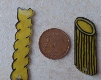 rigate and tortelini Quill earrings