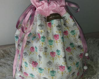 Pouch double lace