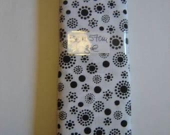 PATCHWORK cotton fabric black & white print ¤ 50 X 57 CM