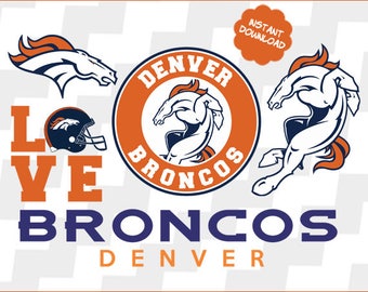 Denver Broncos Svg, Denver Broncos clipart, Denver Broncos vector, Denver Broncos instant download, Denver Broncos Eps, Denver Broncos dxf,