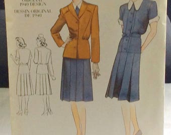 VINTAGE VOGUE PATTERN #2196