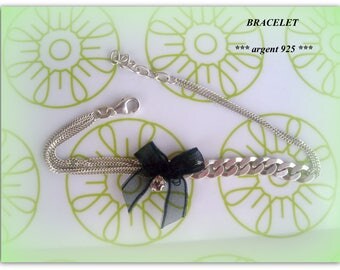 * 925 sterling silver bracelet. think Valentine... *.