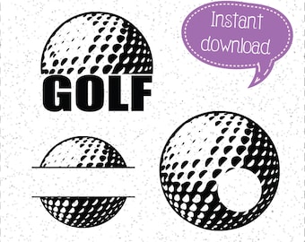 Download Golf monogram svg | Etsy