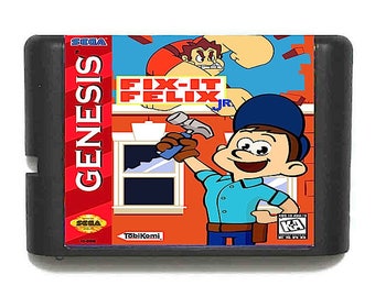 Fix It Felix Sega game Genesis NTSC new