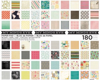 Block of 180 sheets 30.5 cm x 30.5 cm best of my mind's eye