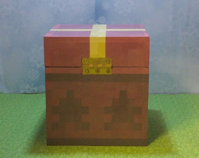 Minecraft chest Christmas (unofficial) handmade