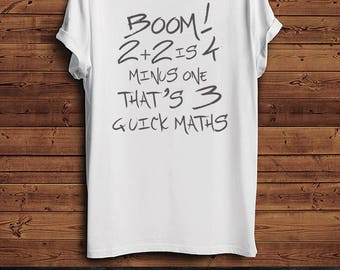 funny maths t shirts