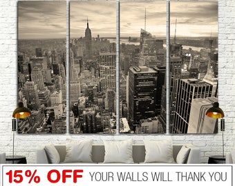 New York City Canvas Wall Art new york canvas | etsy New York City Canvas Wall Art new york canvas | etsy