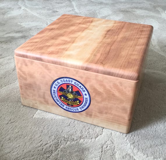 CCTI Hat Box and Charge Book Custom made for Coast Guard and