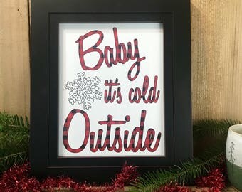 DIY Printable Baby It's Cold Outside Holiday Party