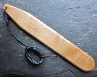 Natural Wood Bullroarer - Sycamore - Helps Attract Love and Money.
