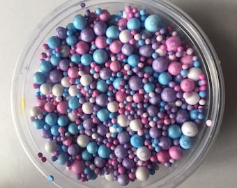Berries n' creme Floam Fluffy Slime