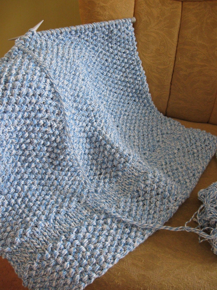 Knitting a Rug for the Home – Easy as 1-2-3!