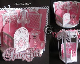 Baby Room & Box, SVG,MTC,CAMEO,Scal,ScanNCUT,Cricut