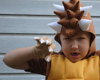 Custom Designed Ankylosaurus Dinosaur Costume - Order early for Halloween 2017