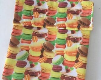 Reusable snack Sandwich bags insulated School Lunch reusable bag wrap washable for kids teenager girl french macarons macaroons cute