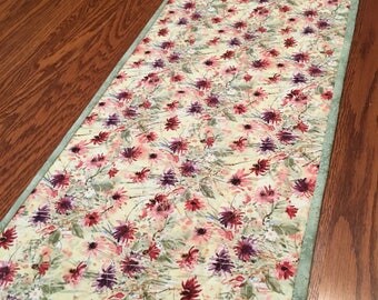 Quilted table runner | Etsy