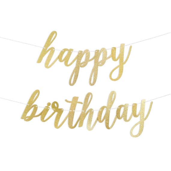 25+ Gold Calligraphy Classy Happy Birthday Birthday Background Png Gif