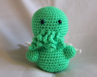 crochet cthulhu plush