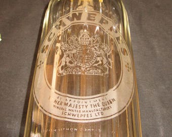 Schwepps Antique Seltzer Bottle