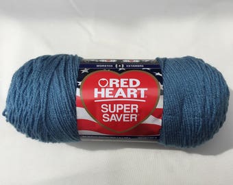 10 Yards Red Heart Super Saver Yarn 374 Country Rose