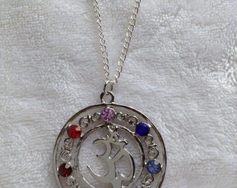 Om necklace | Etsy
