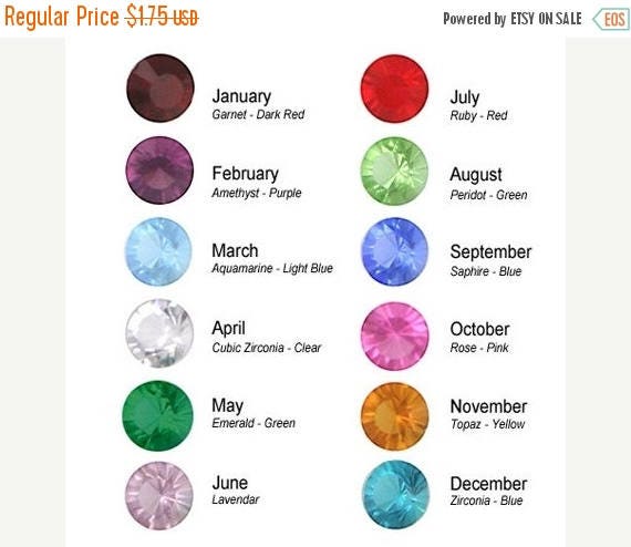 ON SALE Store Closing Sale 4mm September Birthstone Crystal