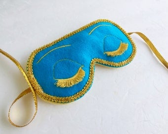 Breakfast at Tiffanys Sleep Mask Holly Golightly Sleep Mask Audrey Hepburn Bachelorette Party Mask.