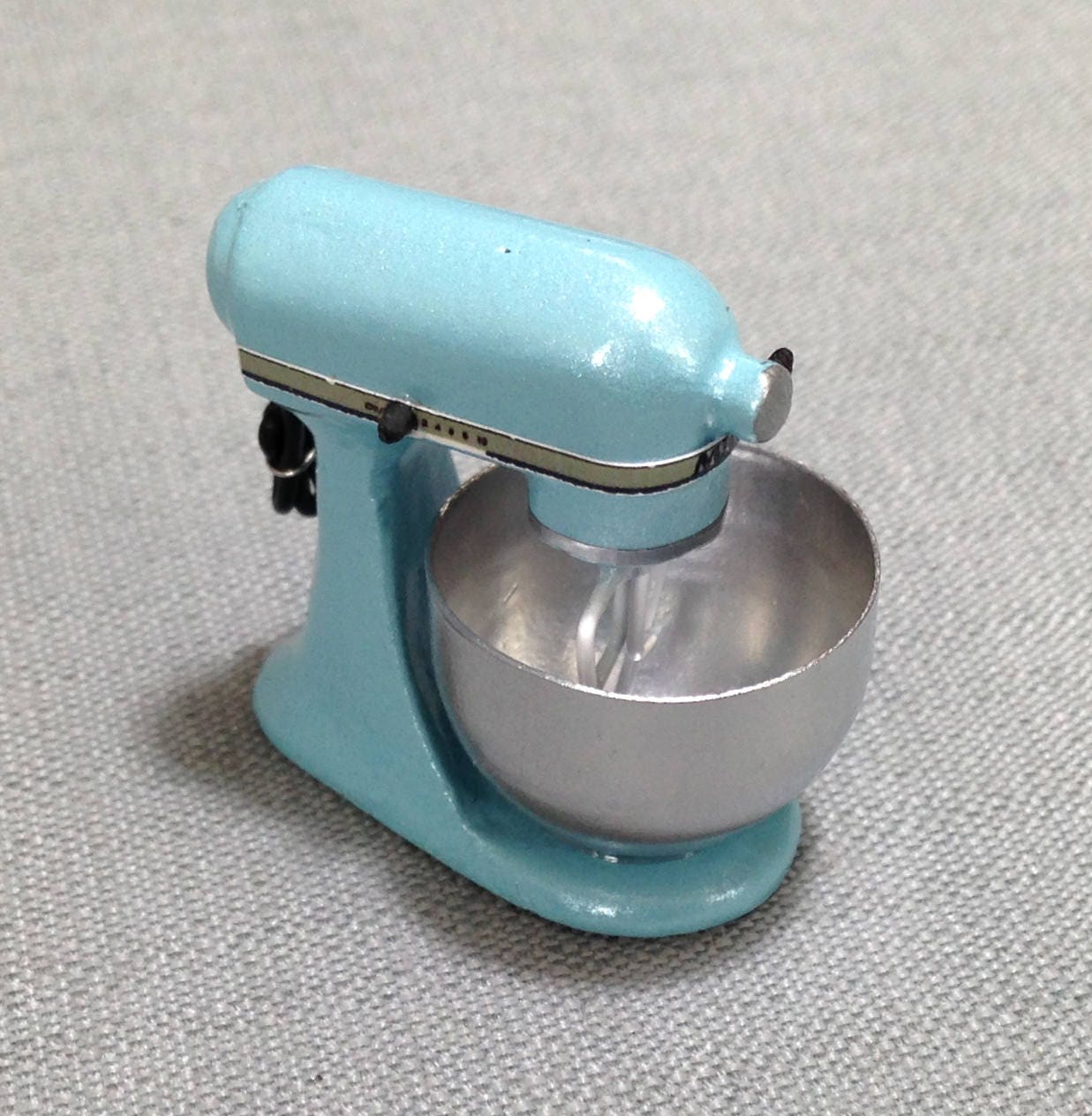 Kitchen Aid Mixer Miniature Pastel Blue Kitchenware Supplies