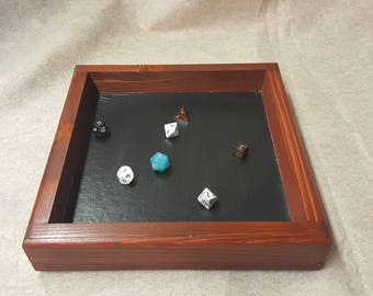 Dice tray large (wooden)