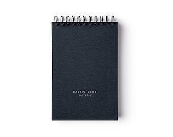 Pine Notebook – Spiral binding – 4" x 6" – Ruled pages