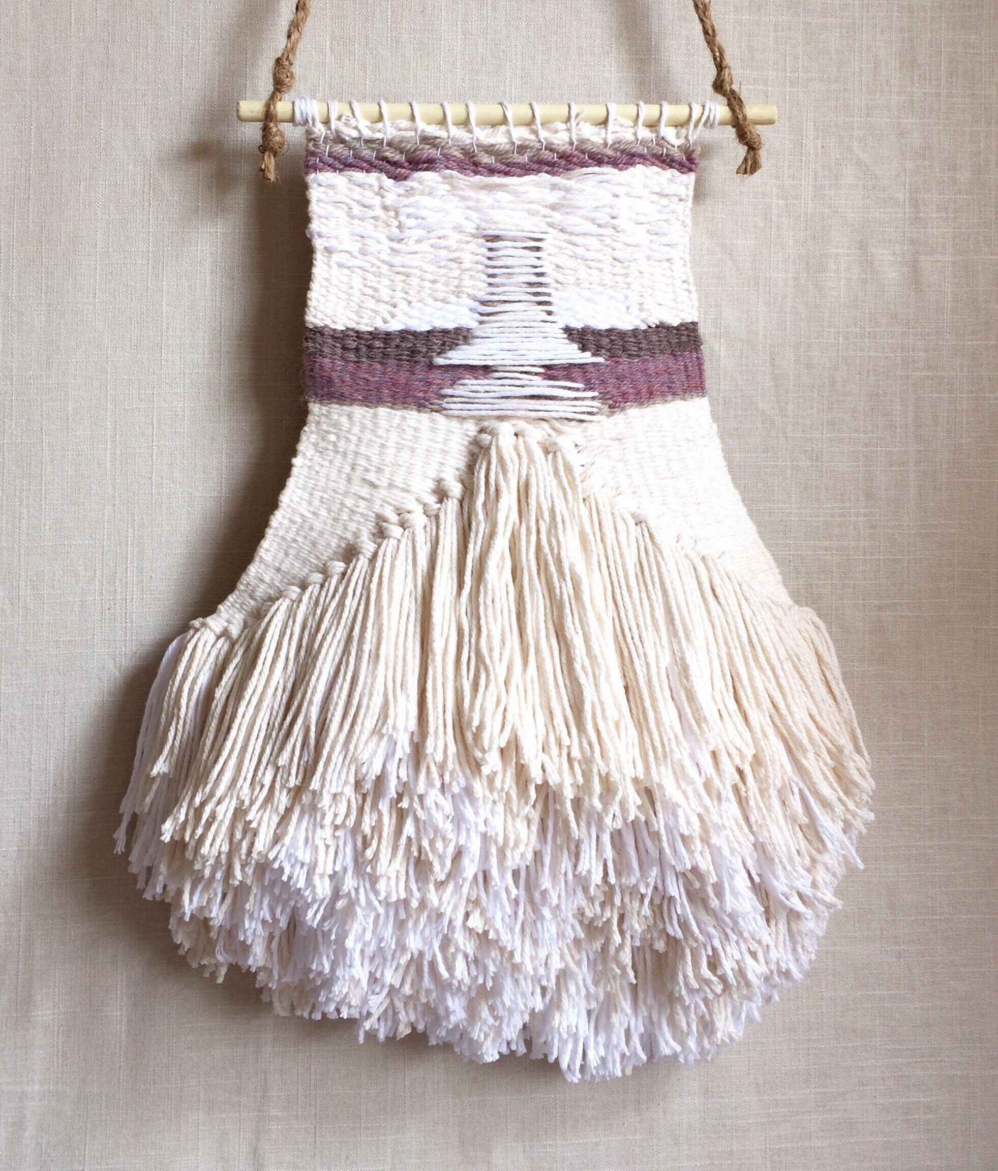 Woven Wall Hanging / Tapestry Wall Hanging / Modern Weaving