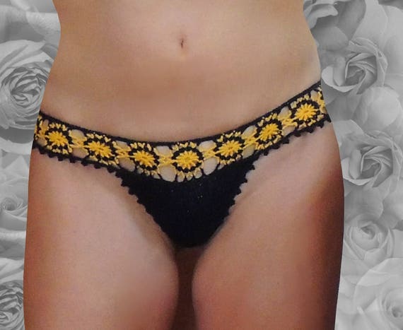 Low cut Bikini, FREE SHIPPING Xtreme Sexy Mini Thong Bikini Bottom, Micro Thong, Sexy crochet thong erotic lingerie panties