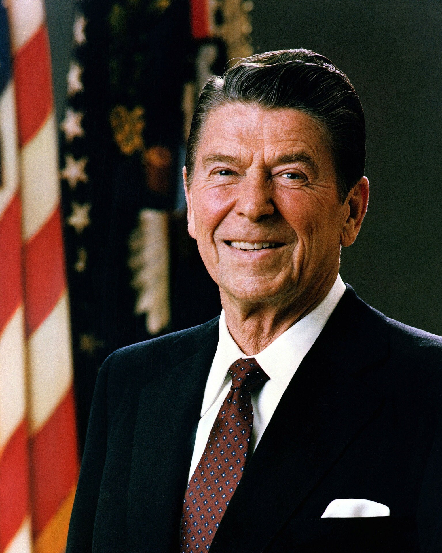 Ronald Reagan, national ice cream month